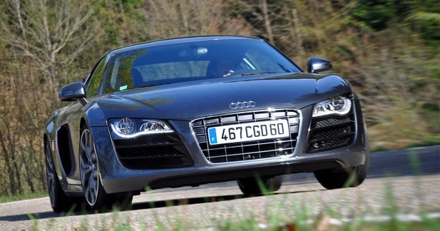 La R8 V10 fait le bien également