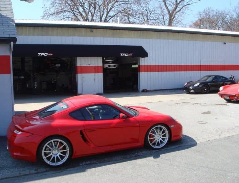 TPC Racing dans une Porsche Cayman S