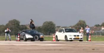Top chrono : Bugatti Veyron vs BMW M3 E92