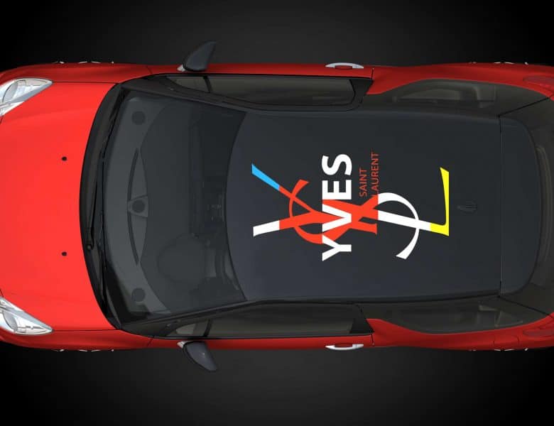 Citroën : la DS3 relookée par Yves Saint Laurent