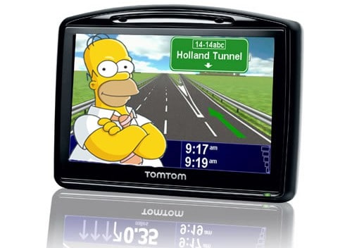 Homer s’équipe d’un GPS et c’est tout sauf gagné