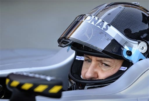 F1 : Schumacher trouve le pilotage plus facile qu’avant ! Et la 6ème place, facile ?