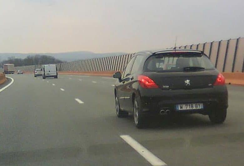 Exclu : photo de la future Peugeot 308 GTI