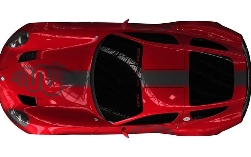 L&rsquo;Alfa Roméo TZ3 sera présente au Villa d&rsquo;Este