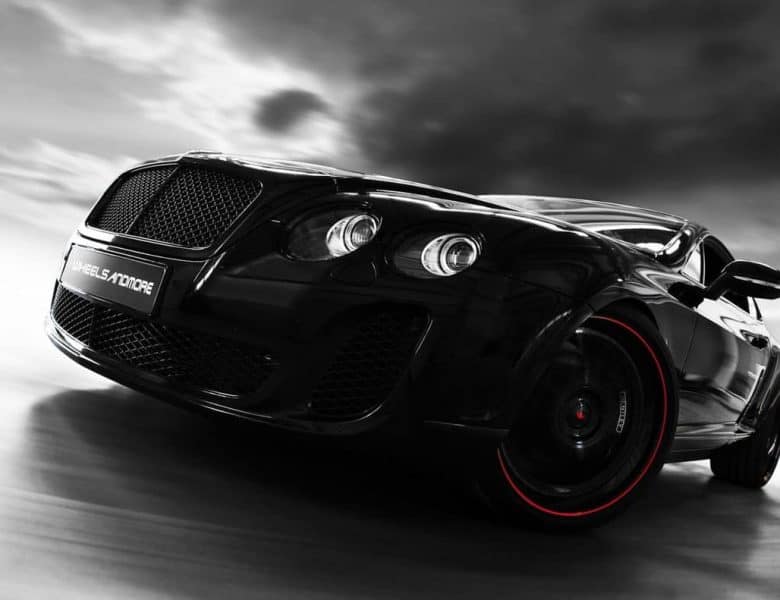 Bentley Continental Ultrasports 702 by Wheelsandmore, sombre et diabolique