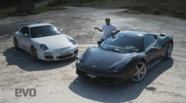 Duel : Porsche 911 GT3 RS vs Ferrari 458 Italia, tendu tendu