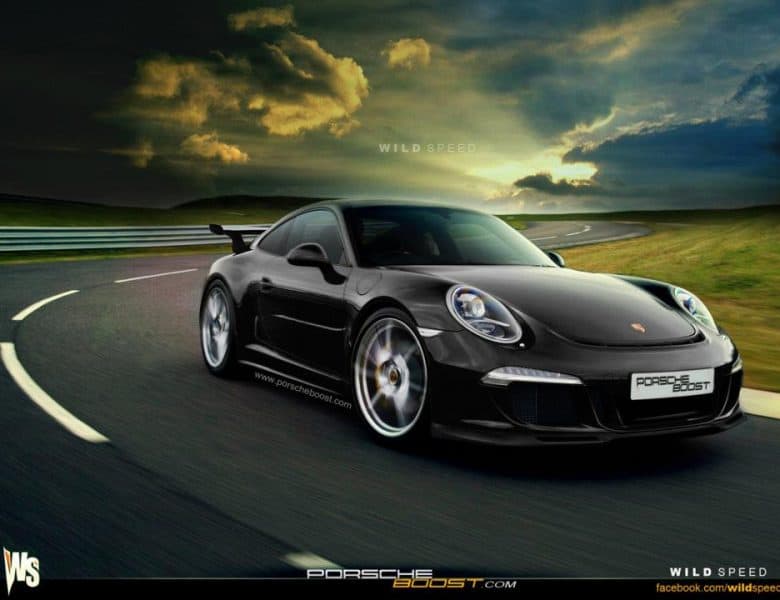 Photoshop : des fans anticipent le nouveau style de la Porsche 911 GT3