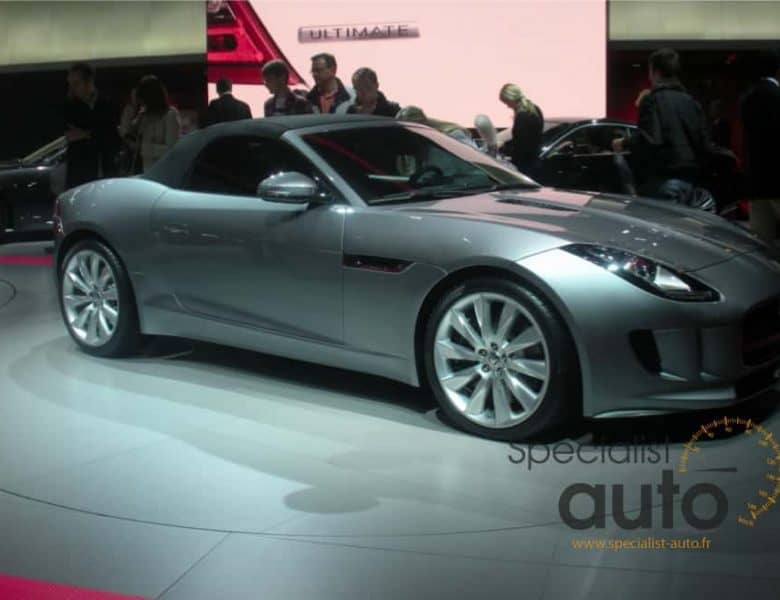 Paris 2012 : les anglaises toujours au rendez-vous avec la Jaguar F-Type