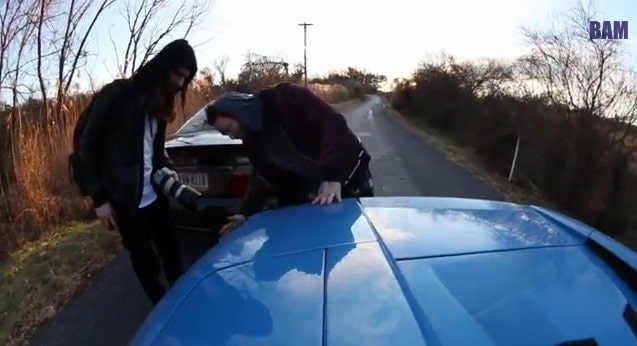 Bam Margera crashe sa Lamborghini Murcielago