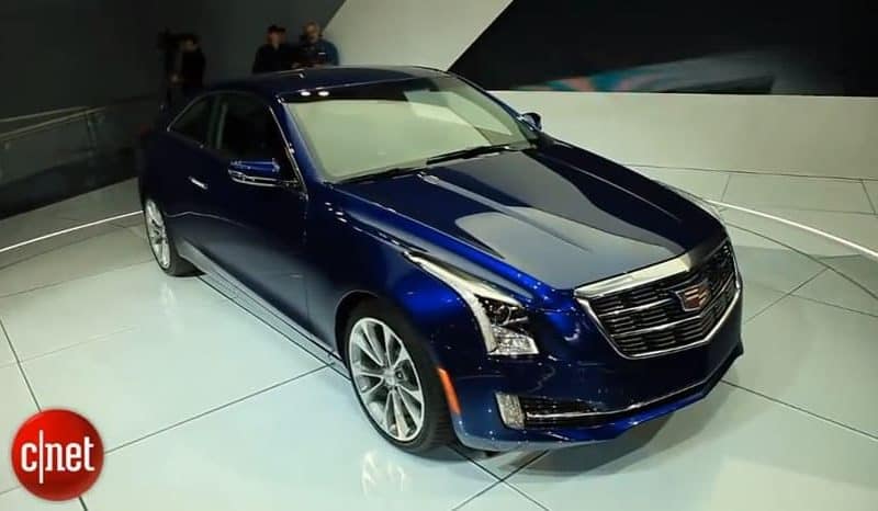 Detroit 2014 : la Cadillac ATS Coupé en vidéo live