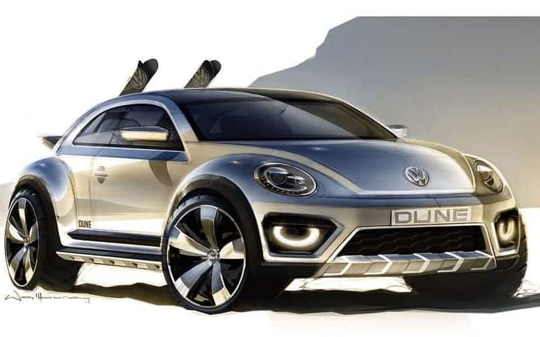 Detroit 2014 : une VW New Beetle Dune destinée aux aventuriers
