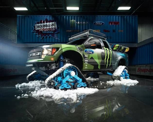 Ford F150 RaptorTRAX : le nouveau joujou de Ken Block