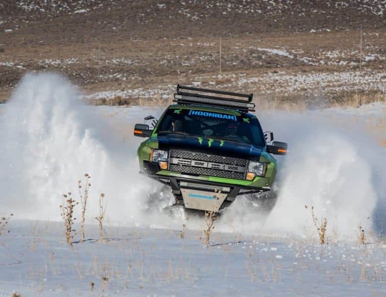 Ford F150 RaptorTRAX : les premières images sur la neige