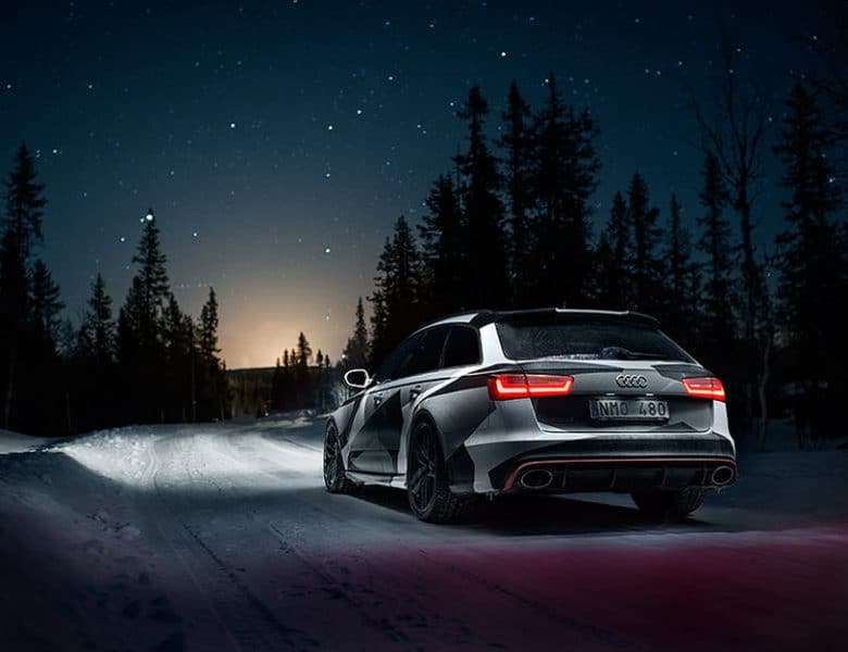 Jon Olsson s&rsquo;équipe d&rsquo;une Audi RS6 camouflée