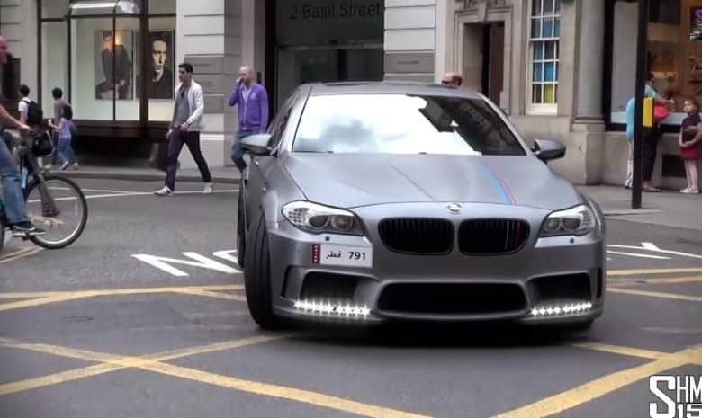 PLY #166 : la BMW M5 F10 par Hamann à Londres