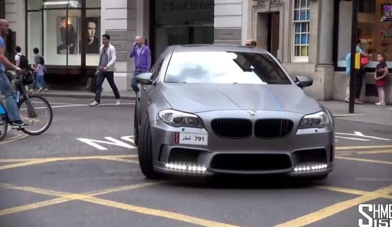 PLY #166 : la BMW M5 F10 par Hamann à Londres