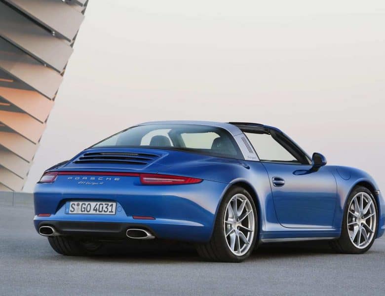 Porsche 911 Targa 4 et 4S : le plein de photos