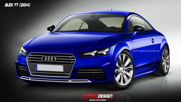 Rendu : l’Audi TT 2015 de X-Tomi, inspiré du concept Allroad