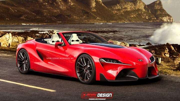 Rendu : la Toyota FT-1 enlève le haut grâce à X-Tomi