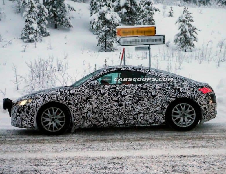 Spyshots : l’Audi TT 2015 aperçue sous la neige