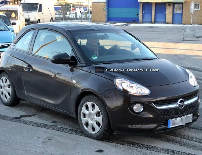 Spyshots : l&rsquo;Opel Adam Cabrio arrive rapidement