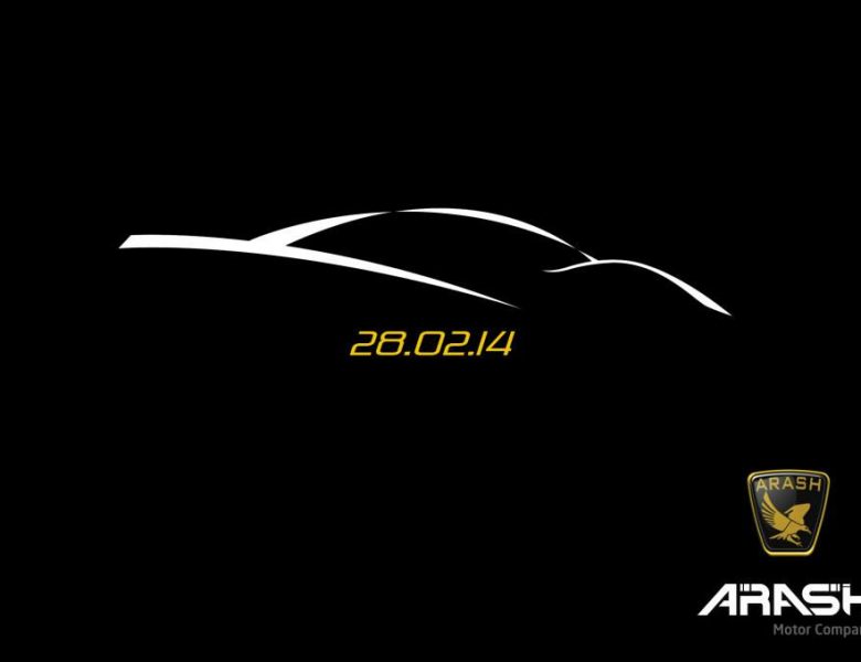 Teaser : Arash Cars prépare une nouvelle supercar pour le 28 février