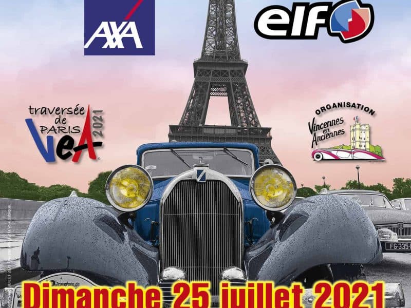 La 14e Traversée de Paris estivale en véhicules d’époque, un événement incontournable pour les passionnés des véhicules.